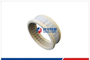 PEEK selective plating rings for electronic semiconductor industry