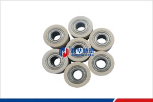 PEEK rubber coated bearing roller