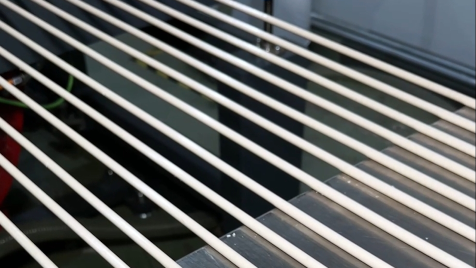 PEEK rod extrusion