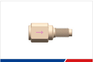 O-ring check valve