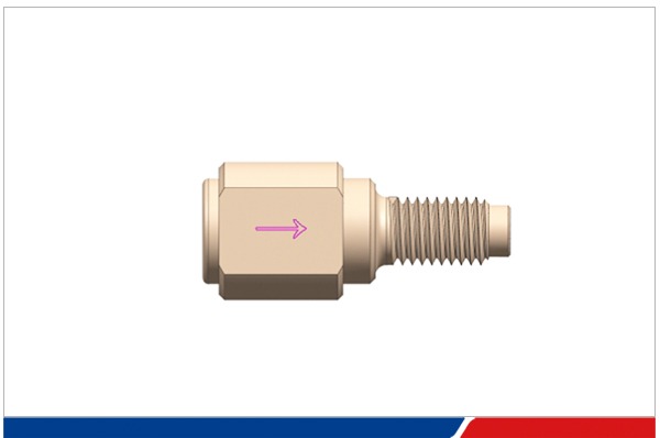 O-ring check valve